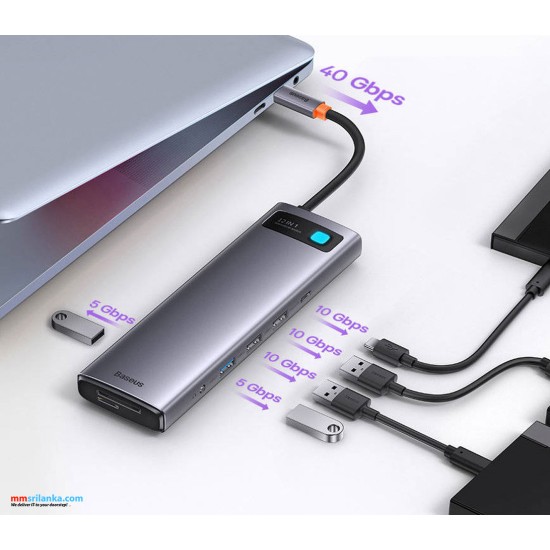 Baseus Star Joy Series 12-in-1 Multifunctional Type-C  HUB Docking Station  